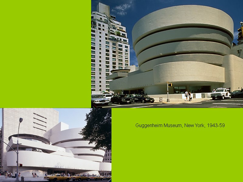 Guggenheim Museum, New York, 1943-59